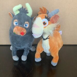 Ferdinand the bull and Lupe Ty beanie baby